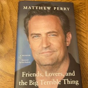 Hardcover. Mathew Perry memoir